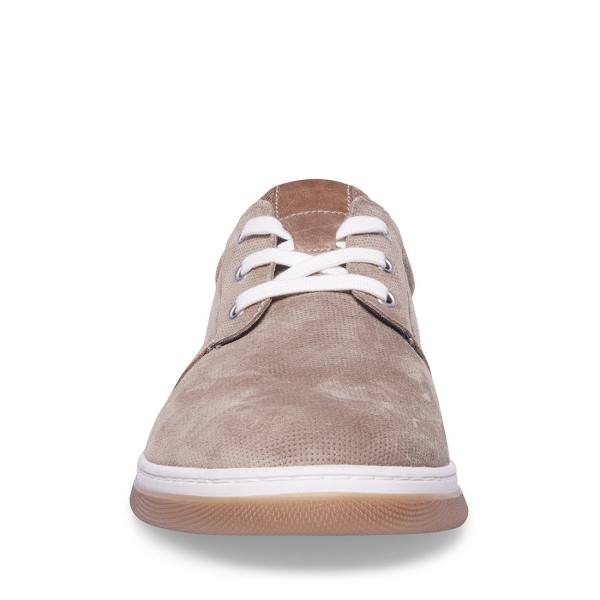 Adidași Barbati Steve Madden Austinn Tan Piele Intoarsa Maro | SM-592GF