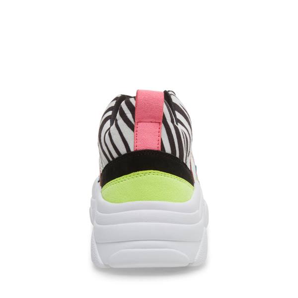 Adidași Copii Steve Madden Jantonia Zebra Colorati | SM-712TI