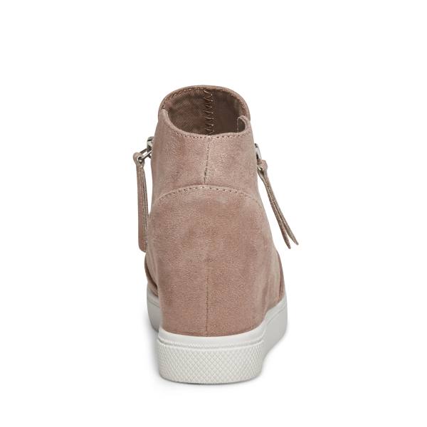 Adidași Copii Steve Madden Jcaliber Taupe Gri Maro | SM-529UQ