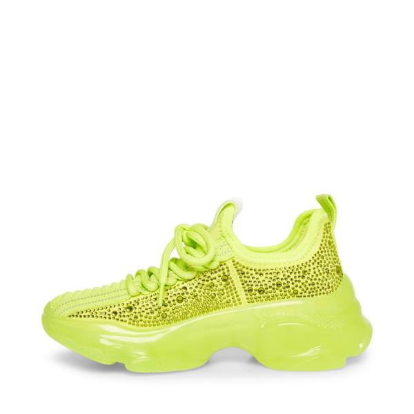 Adidași Copii Steve Madden Jmaxima Neon Galbeni | SM-238PG