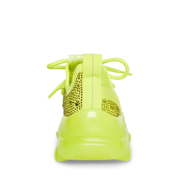 Adidași Copii Steve Madden Jmaxima Neon Galbeni | SM-238PG