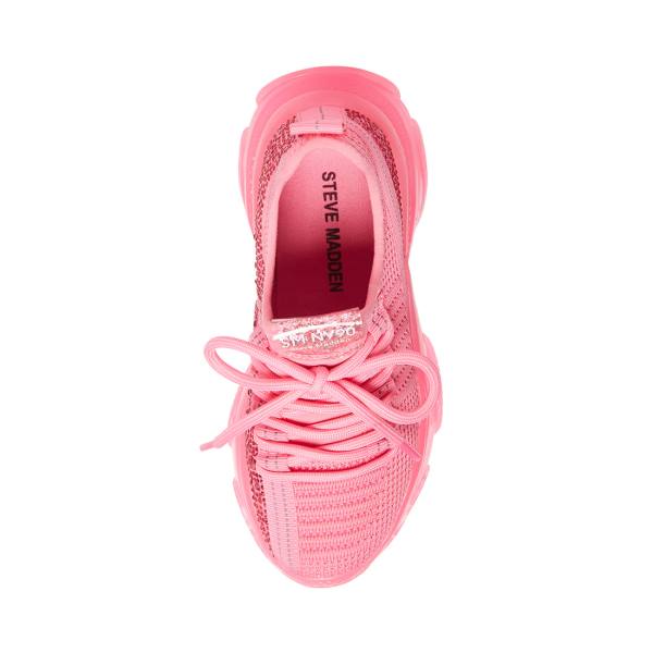 Adidași Copii Steve Madden Jmaxima Neon Roz | SM-284CW