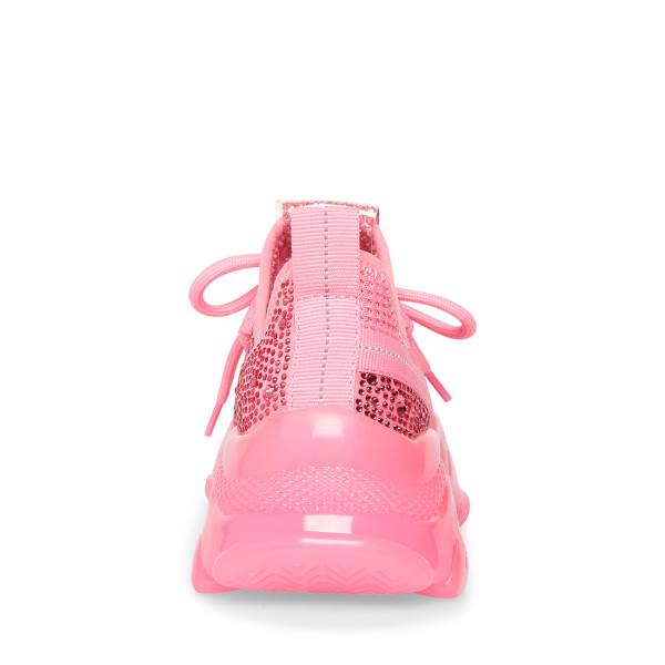 Adidași Copii Steve Madden Jmaxima Neon Roz | SM-284CW