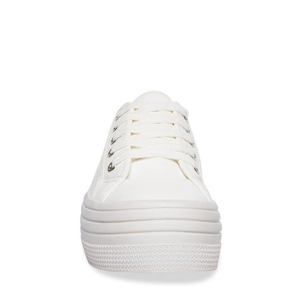 Adidași Dama Steve Madden Bobbi30 Albi Verzi | SM-695QK