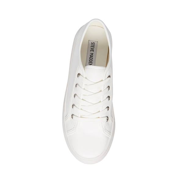 Adidași Dama Steve Madden Bobbi30 Albi Verzi | SM-695QK