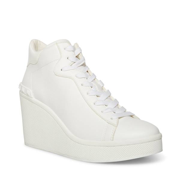 Adidași Dama Steve Madden Brix Albi | SM-761HF