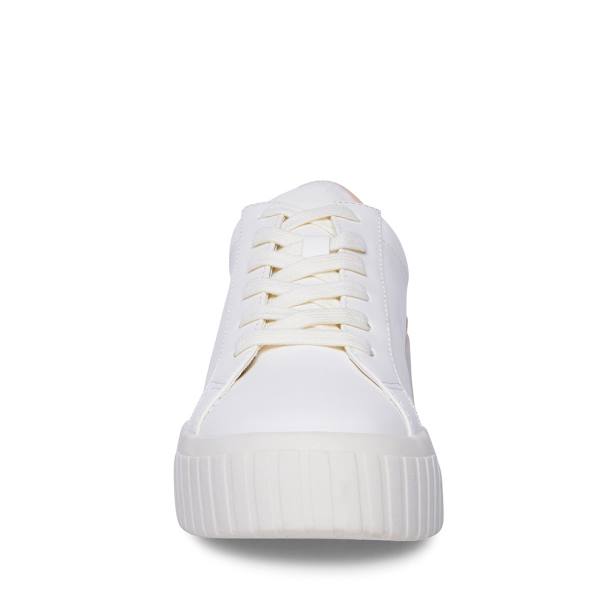 Adidași Dama Steve Madden Calder Sand Albi Maro | SM-024AH