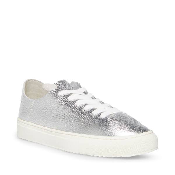 Adidași Dama Steve Madden Dorey Piele Argintii | SM-926VG