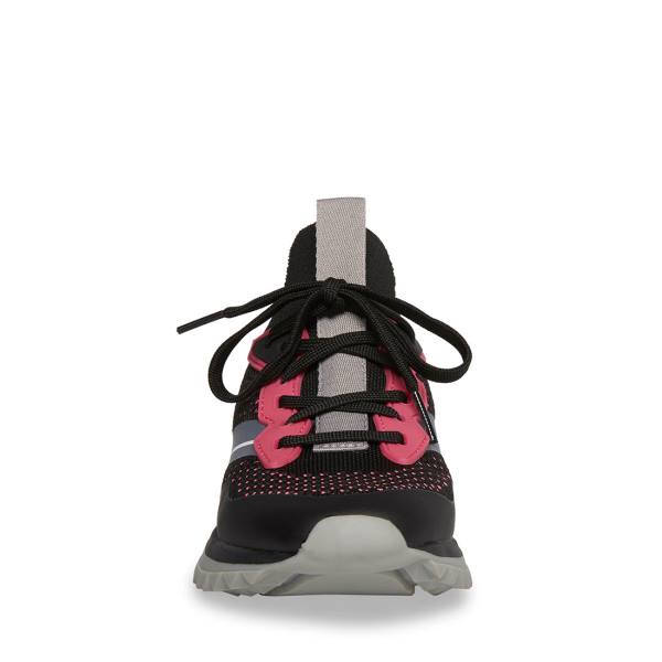 Adidași Dama Steve Madden Dribble Negrii Colorati | SM-078EJ