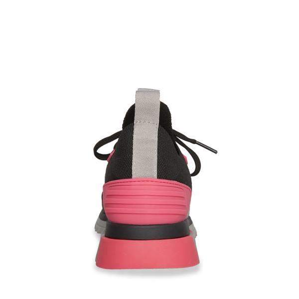 Adidași Dama Steve Madden Dribble Negrii Colorati | SM-078EJ