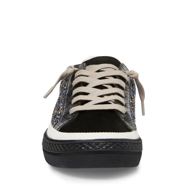 Adidași Dama Steve Madden Embark Glitter Negrii | SM-612GP