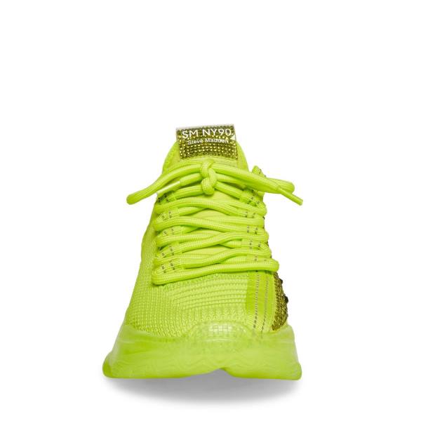 Adidași Dama Steve Madden Maxima Lime Verzi Deschis | SM-968KU