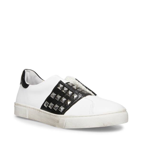 Adidași Dama Steve Madden Peppi Albi | SM-875MH