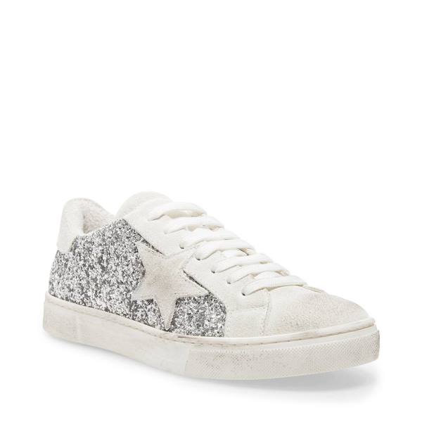 Adidași Dama Steve Madden Rubie Glitter Argintii | SM-253WI