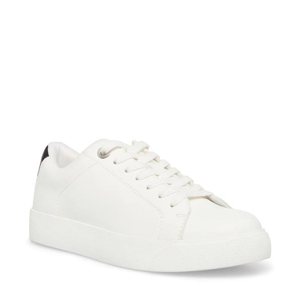 Adidași Dama Steve Madden Scout Albi Negrii | SM-623KA