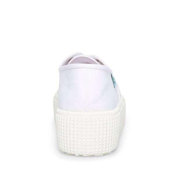 Adidași Dama Steve Madden Stream Fabric Albi | SM-361LH