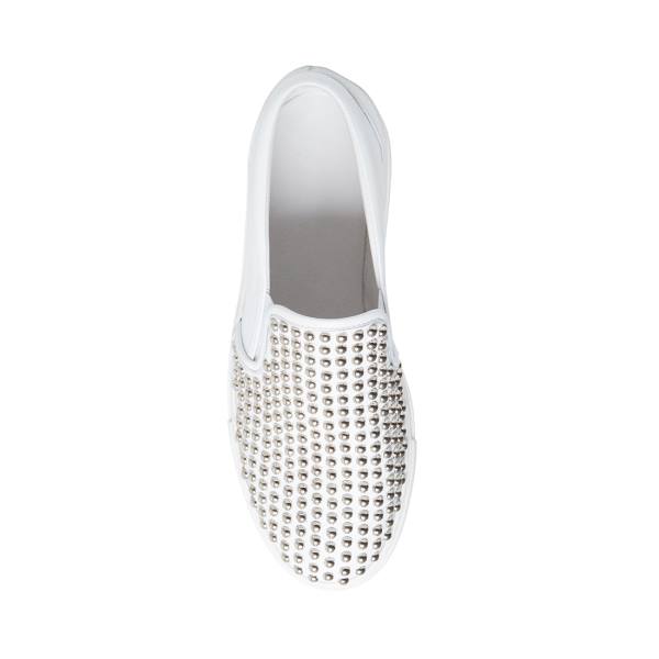 Adidași Dama Steve Madden Torin With Studs Albi | SM-143KY