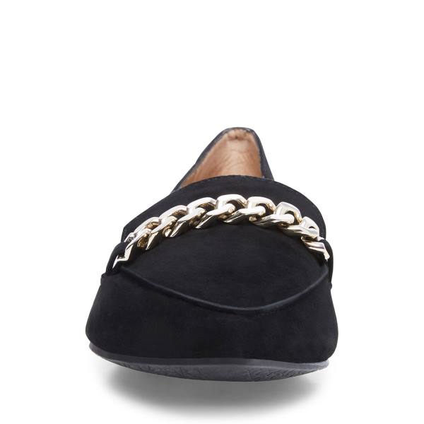 Balerini Dama Steve Madden Farrell Piele Intoarsa Negrii | SM-507MX