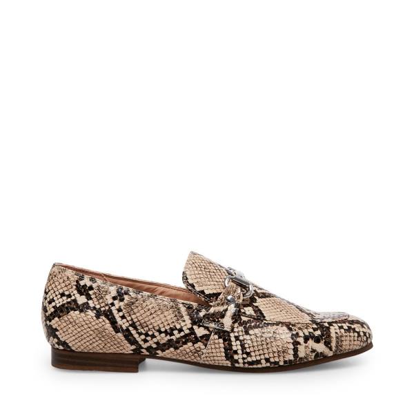 Balerini Dama Steve Madden Kensley Tan Snake Maro Snakeskin | SM-941MZ