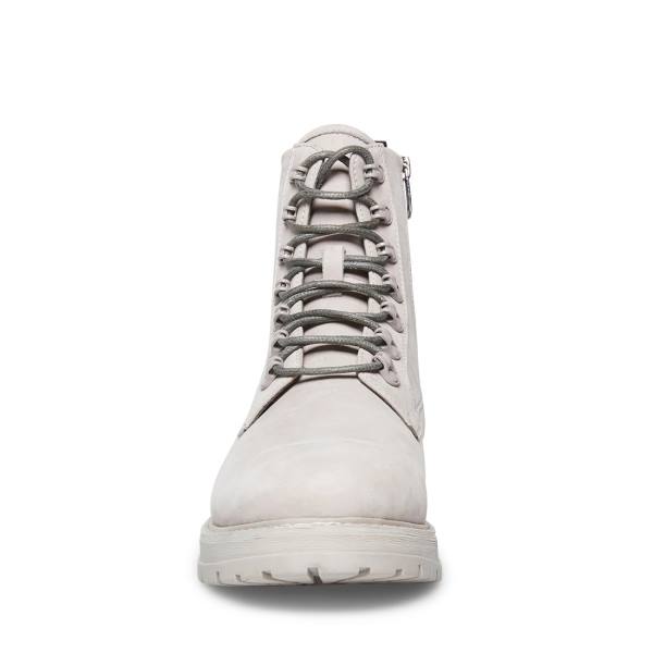 Bocanci Barbati Steve Madden Motto Nubuck Gri | SM-786FE