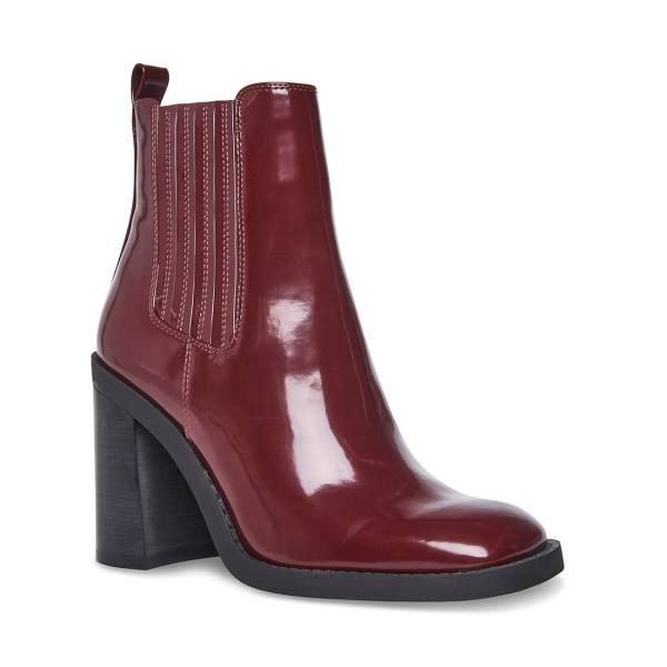 Bocanci Dama Steve Madden Acker Burgundy Visinii | SM-792YE