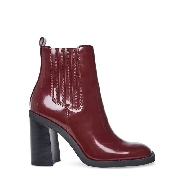 Bocanci Dama Steve Madden Acker Burgundy Visinii | SM-792YE