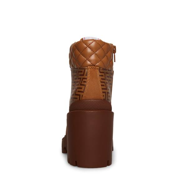 Bocanci Dama Steve Madden Aryn Tan Maro Colorati | SM-138HP