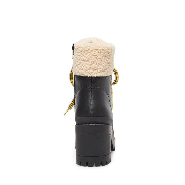 Bocanci Dama Steve Madden Bundleup Piele Negrii | SM-246AZ