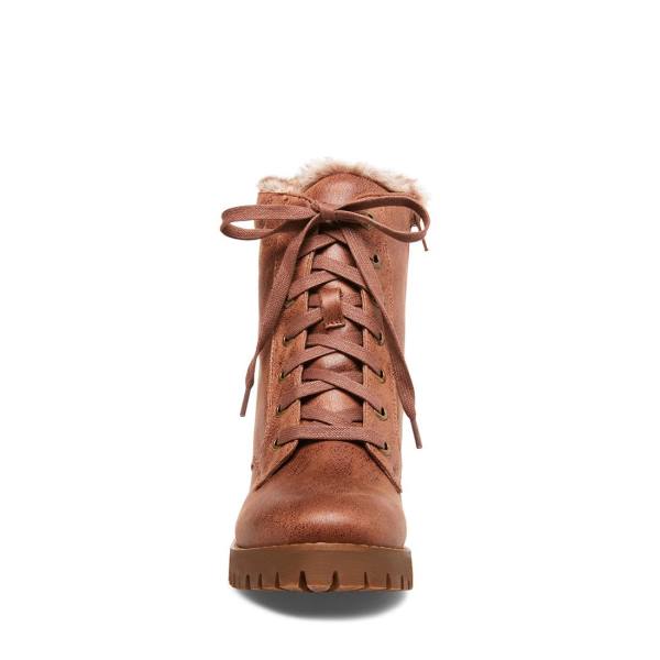 Bocanci Dama Steve Madden Confort Tan Maro | SM-905FZ