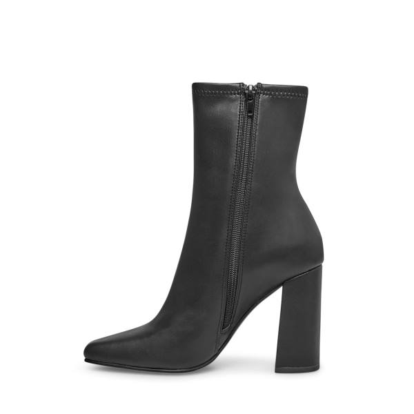 Bocanci Dama Steve Madden Lynden Negrii | SM-549NB