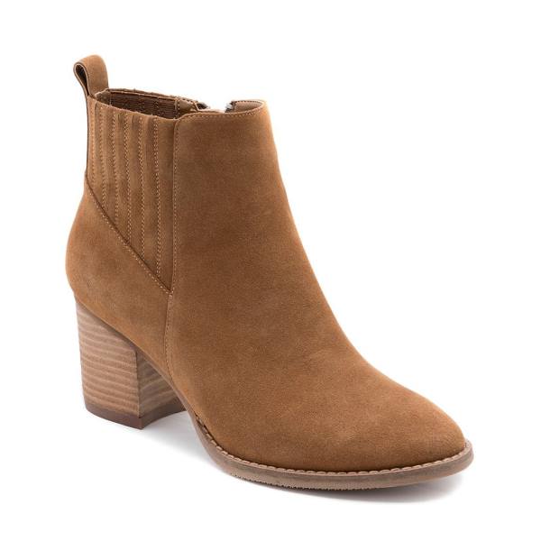 Bocanci Dama Steve Madden Noa Impermeabili Camel Piele Intoarsa Maro | SM-570ZR