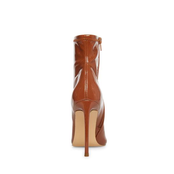 Bocanci Dama Steve Madden Posse Cognac Lacuita Maro | SM-312LU