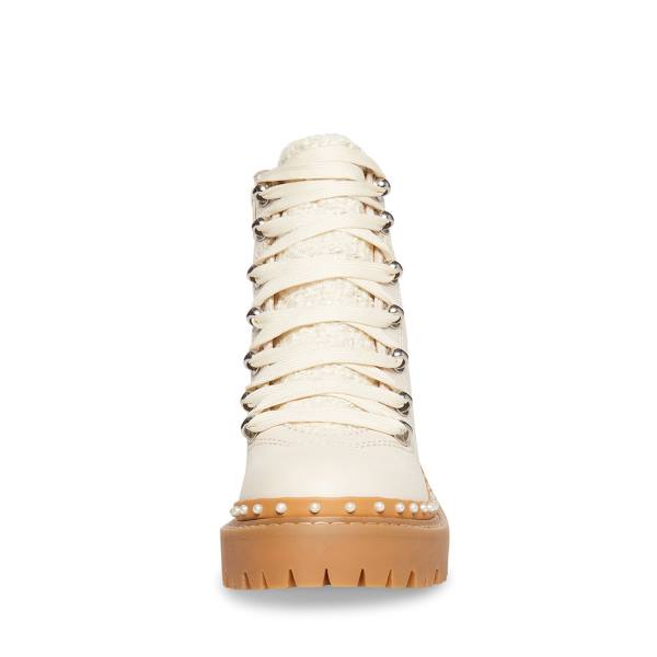 Bocanci Dama Steve Madden Rainier Bone Bej Colorati | SM-580EB