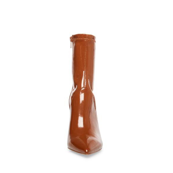 Bocanci Dama Steve Madden Slade Cognac Lacuita Maro | SM-591AS