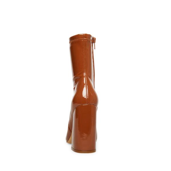 Bocanci Dama Steve Madden Slade Cognac Lacuita Maro | SM-591AS