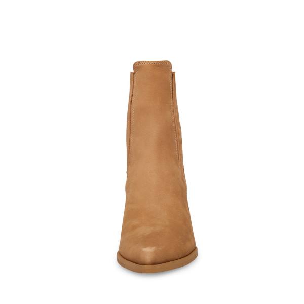 Bocanci Dama Steve Madden Terezza Tan Nubuck Maro | SM-402LA