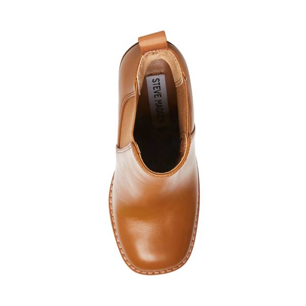 Bocanci Dama Steve Madden Triple Cognac Piele Maro | SM-786VU