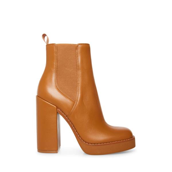 Bocanci Dama Steve Madden Triple Cognac Piele Maro | SM-786VU