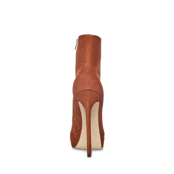 Bocanci Dama Steve Madden Velina Nubuck Maro | SM-328FN