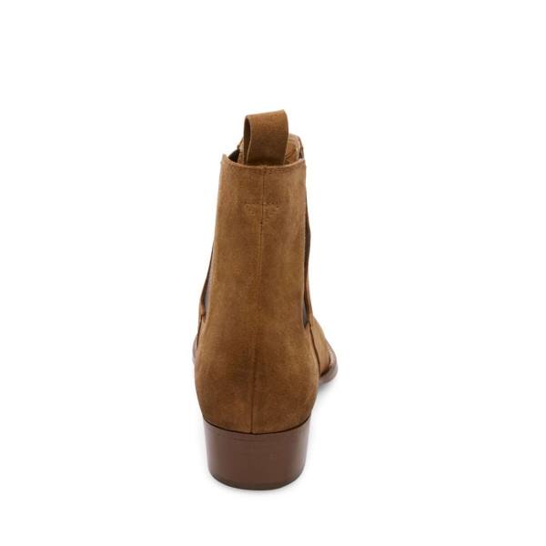 Cizme Barbati Steve Madden Dex Tan Piele Intoarsa Maro | SM-724MW