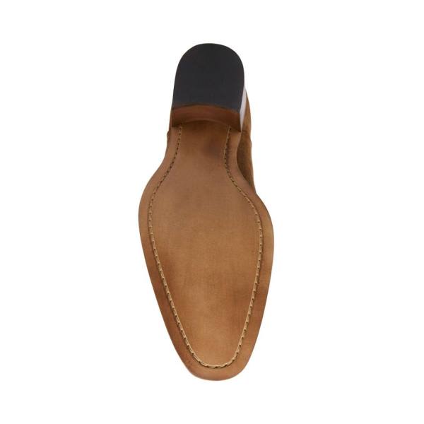 Cizme Barbati Steve Madden Dex Tan Piele Intoarsa Maro | SM-724MW