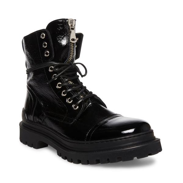 Cizme Barbati Steve Madden Guard Lacuita Negrii | SM-492HL