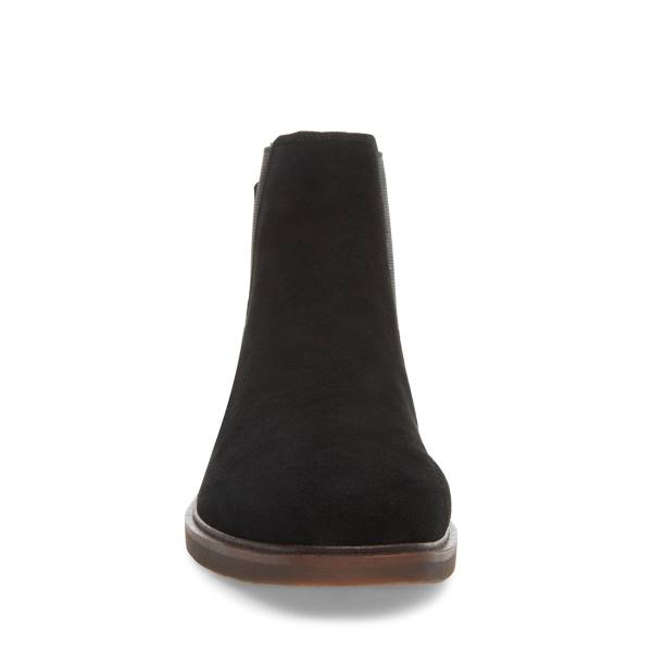 Cizme Barbati Steve Madden Insider Piele Intoarsa Negrii | SM-610ZM