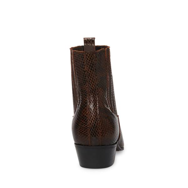 Cizme Barbati Steve Madden Pierre Snake Maro Snakeskin | SM-028TA