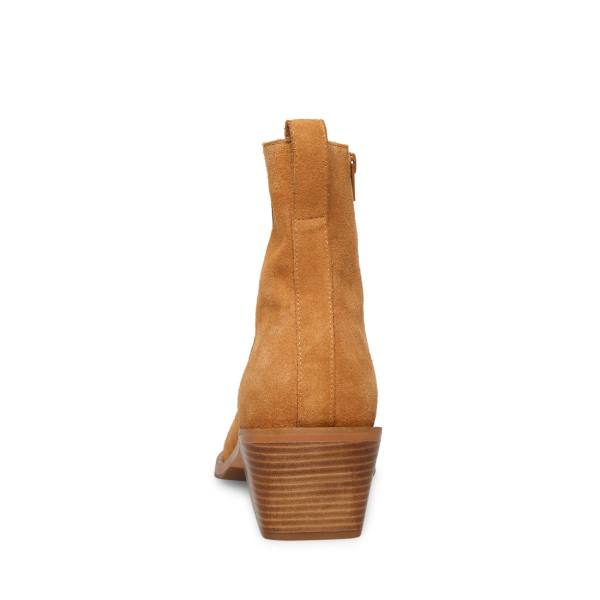 Cizme Barbati Steve Madden Richie Tan Piele Intoarsa Maro | SM-145ZR