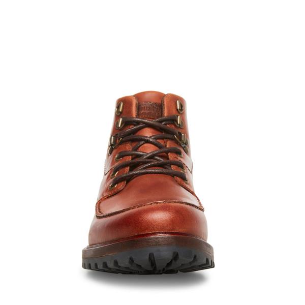 Cizme Barbati Steve Madden Trekker Cognac Piele Maro | SM-591JT