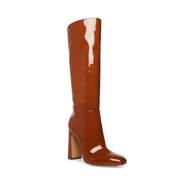 Cizme Dama Steve Madden Ambrose Cognac Lacuita Maro | SM-736ZP