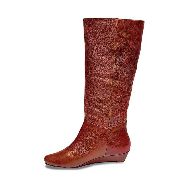 Cizme Dama Steve Madden Intyce Cognac Piele Maro | SM-264XS