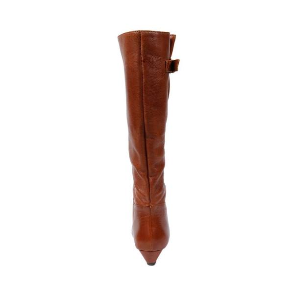 Cizme Dama Steve Madden Intyce Cognac Piele Maro | SM-264XS