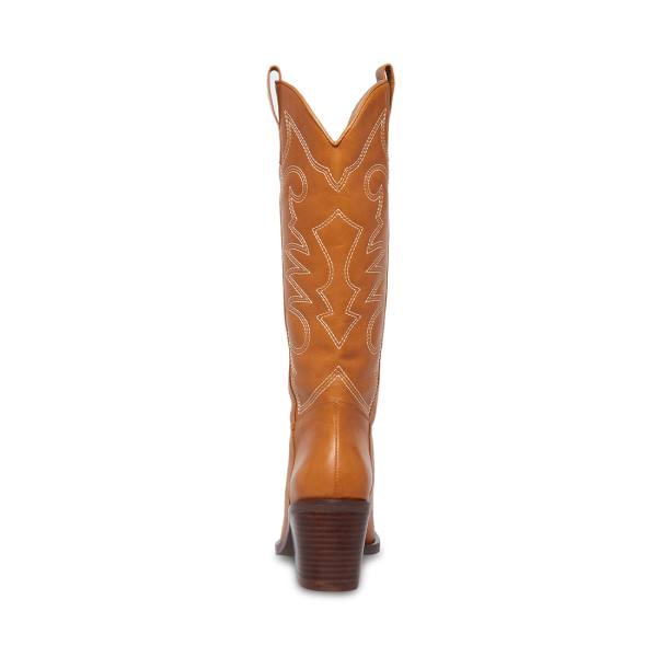 Cizme Dama Steve Madden Stampede Tan Piele Maro | SM-918TU